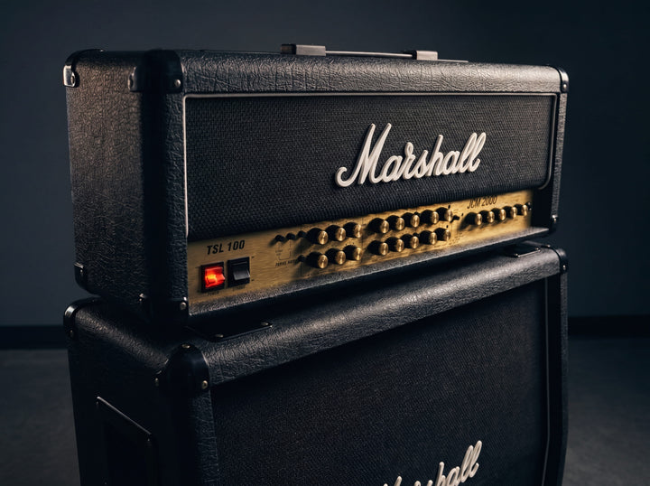 Marshall 100 Watt JCM2000 Triple Super Lead Amplifier & Gibson Custom Shop Les Paul 58 Reissue Guitar