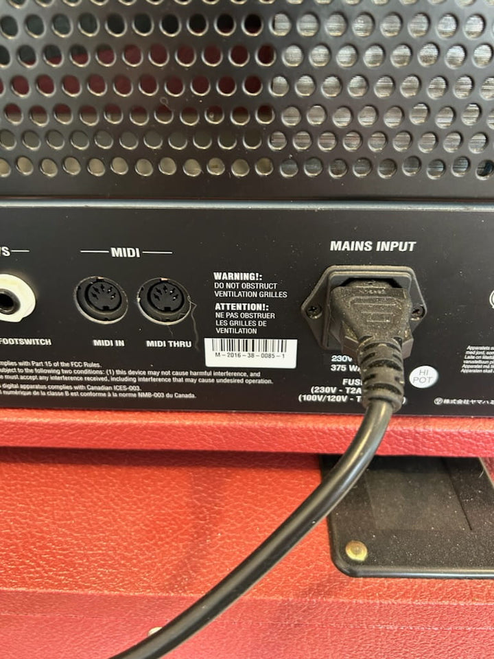 Marshall JVM410H Half Stack Red Tolex UK Release