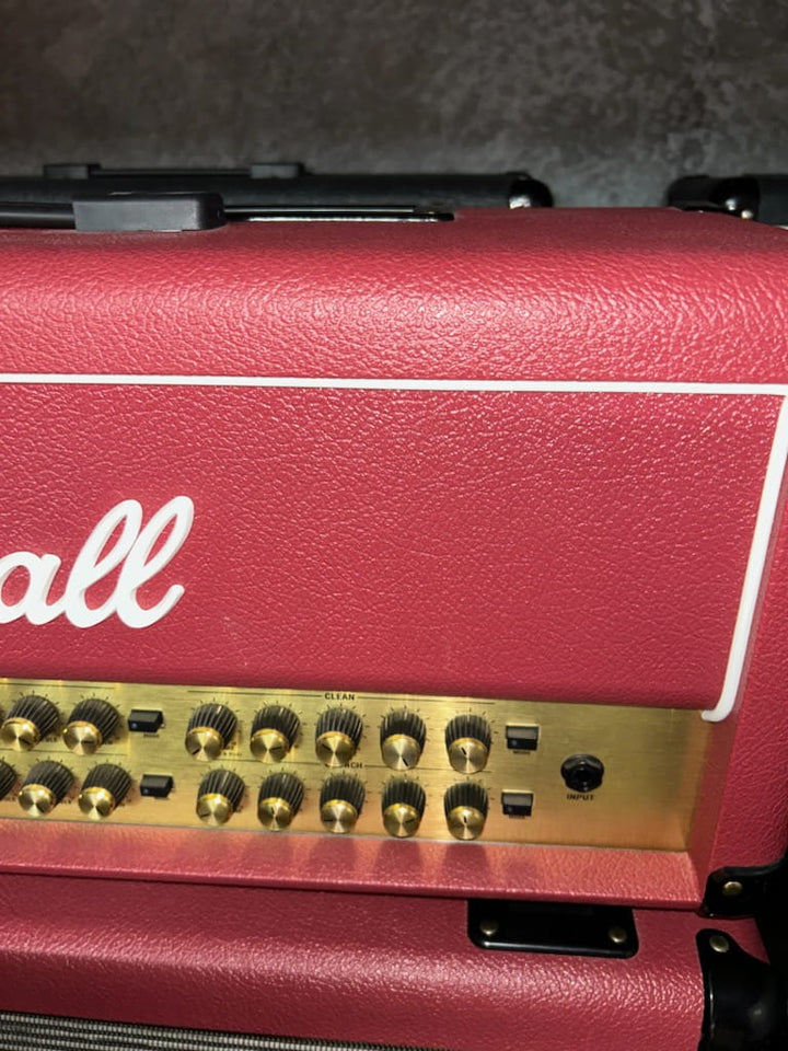 Marshall JVM410H Half Stack Red Tolex UK Release
