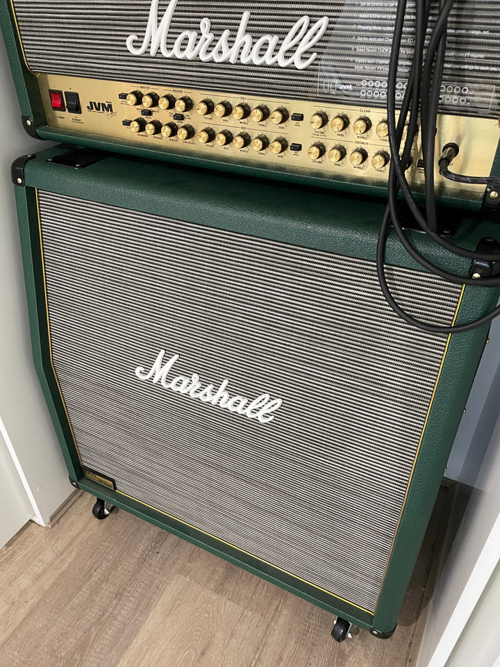 Marshall JVM410H Half Stack British Racing Green Tolex Germany Release