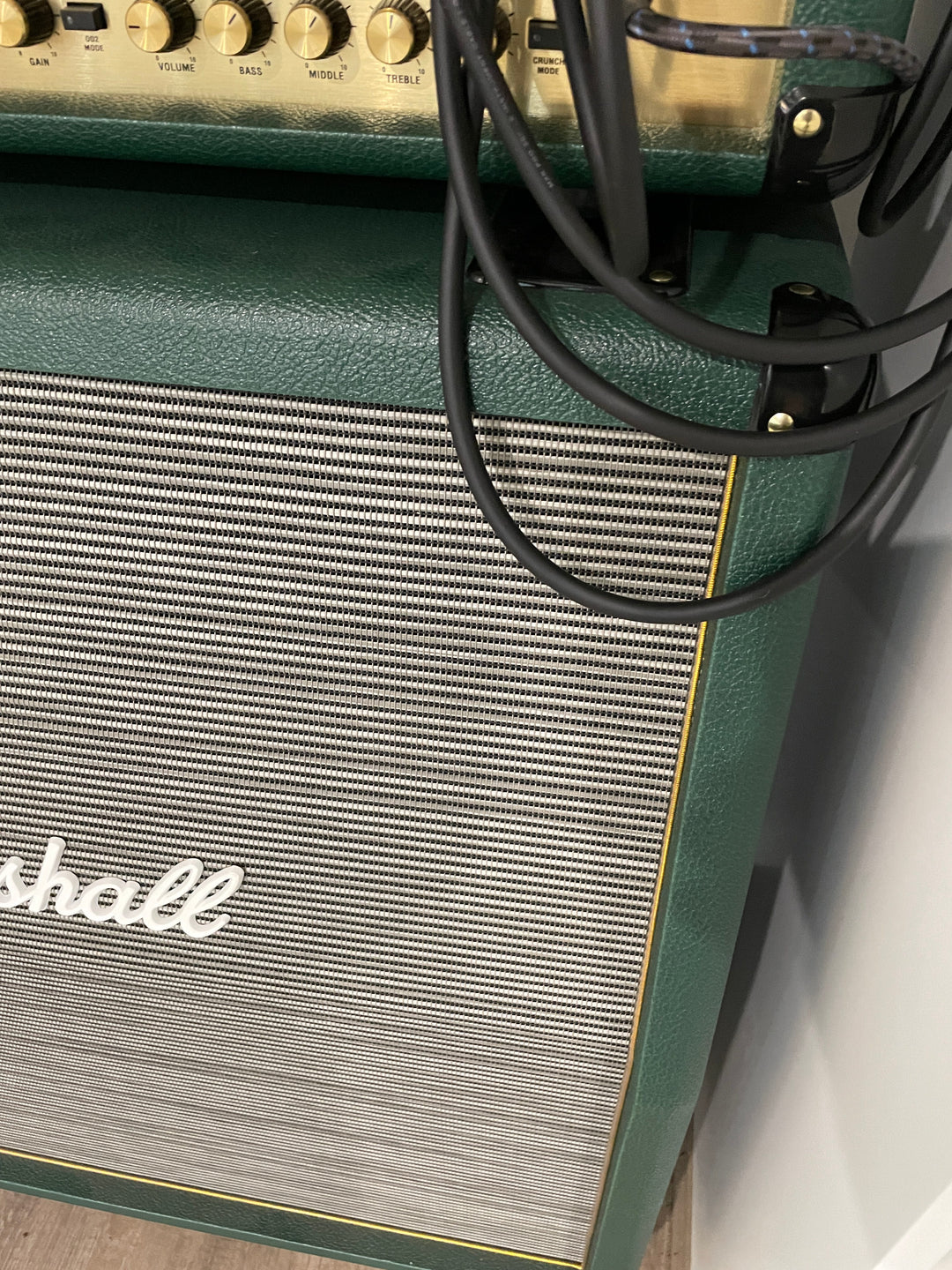 Marshall JVM410H Half Stack British Racing Green Tolex Germany Release