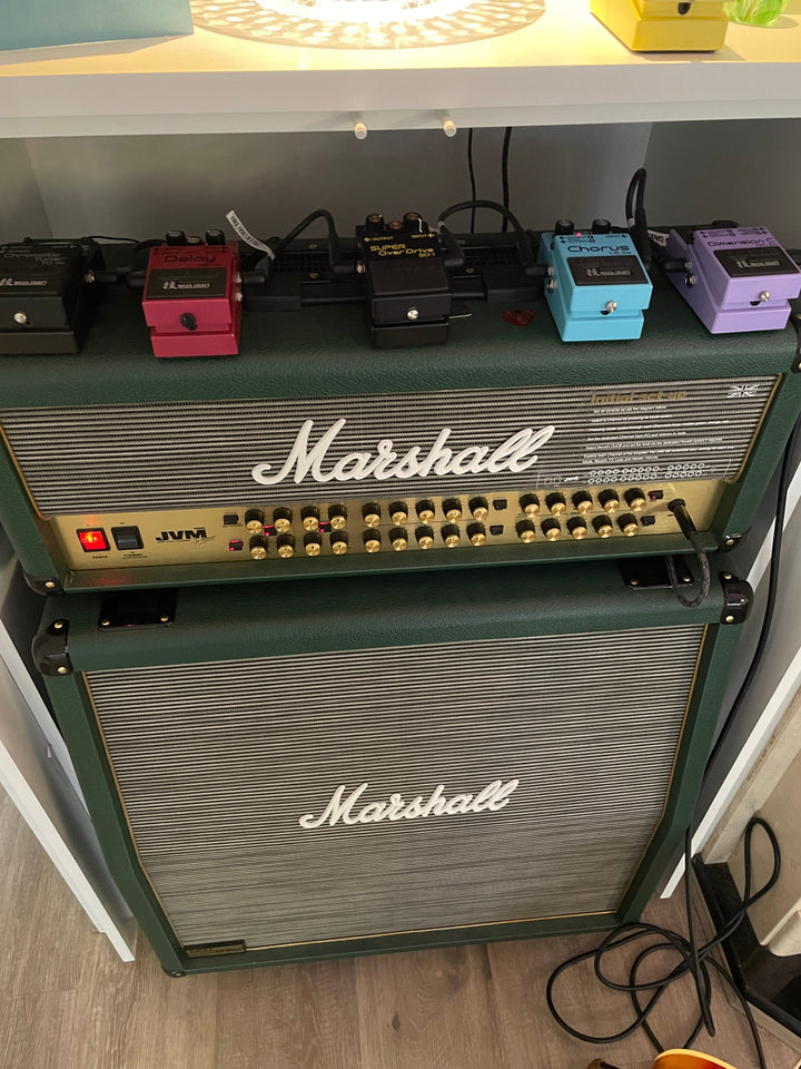 Marshall JVM410H Half Stack British Racing Green Tolex Germany Release