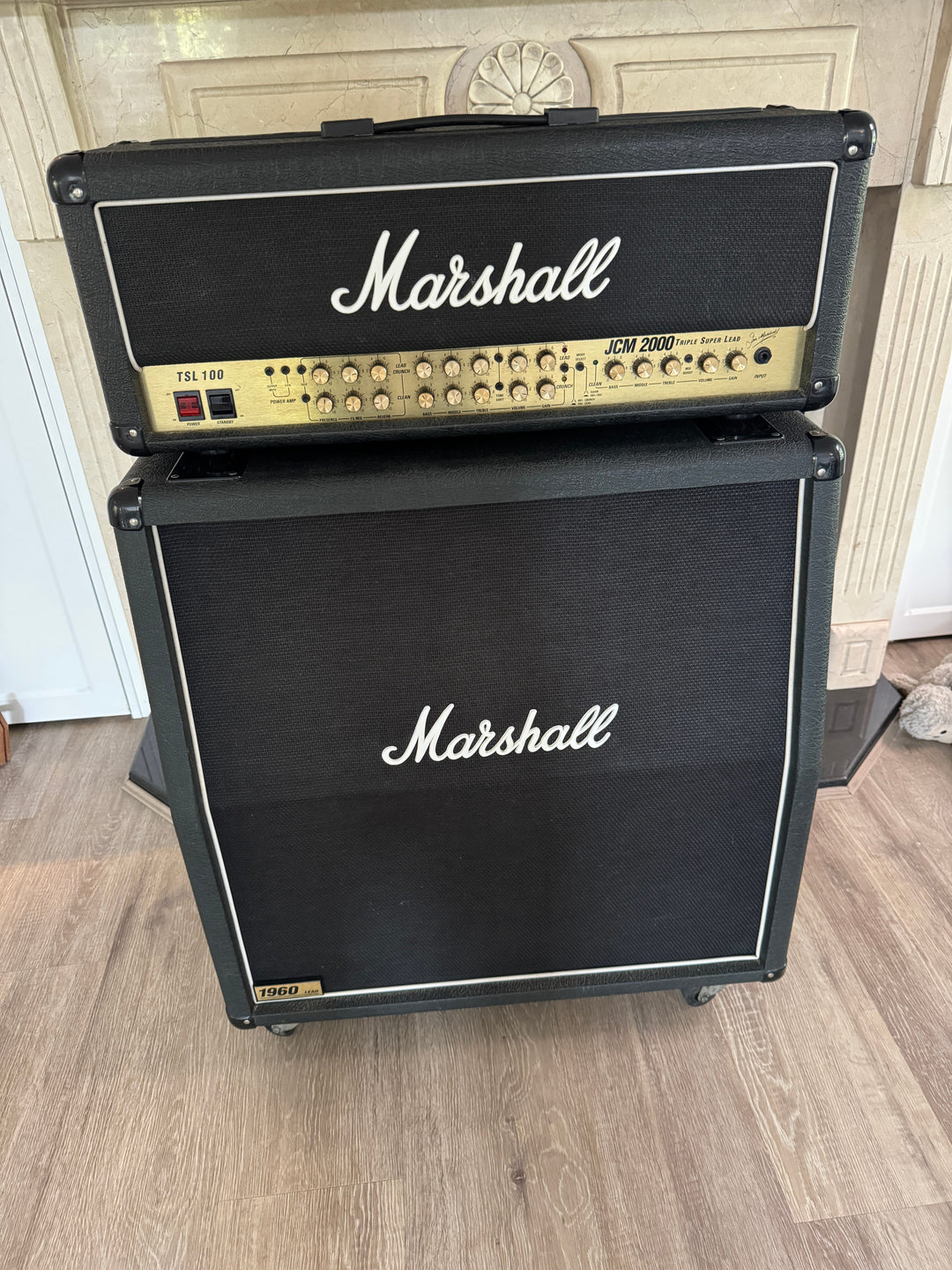 JCM 2000 Triple Super Lead Half Stack Black Tolex