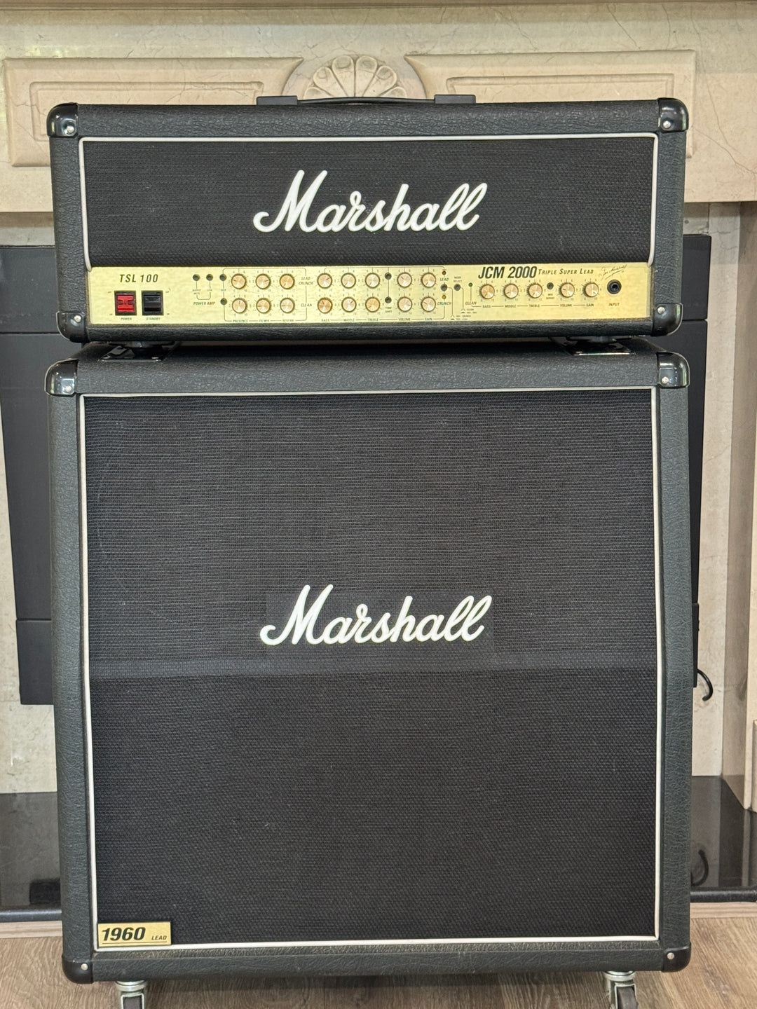 JCM 2000 Triple Super Lead Half Stack Black Tolex
