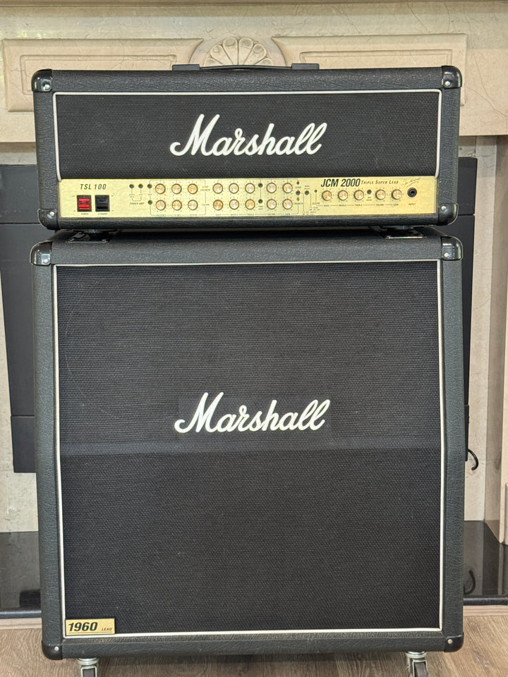 JCM 2000 Triple Super Lead Half Stack Black Tolex